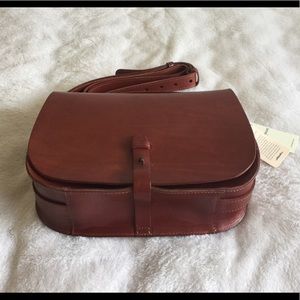 Lucky brand the point saddle shoulder crossbody